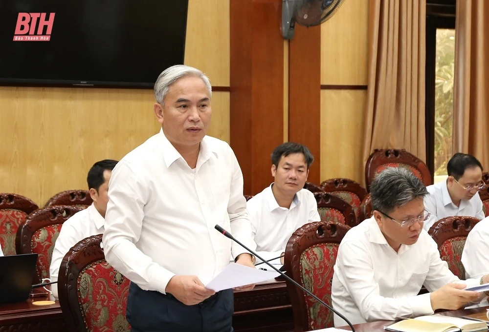 Chủ tịch UBND tỉnh Đỗ Minh Tuấn tiếp và làm việc với Tập đoàn Công nghiệp Than - Khoáng sản Việt Nam