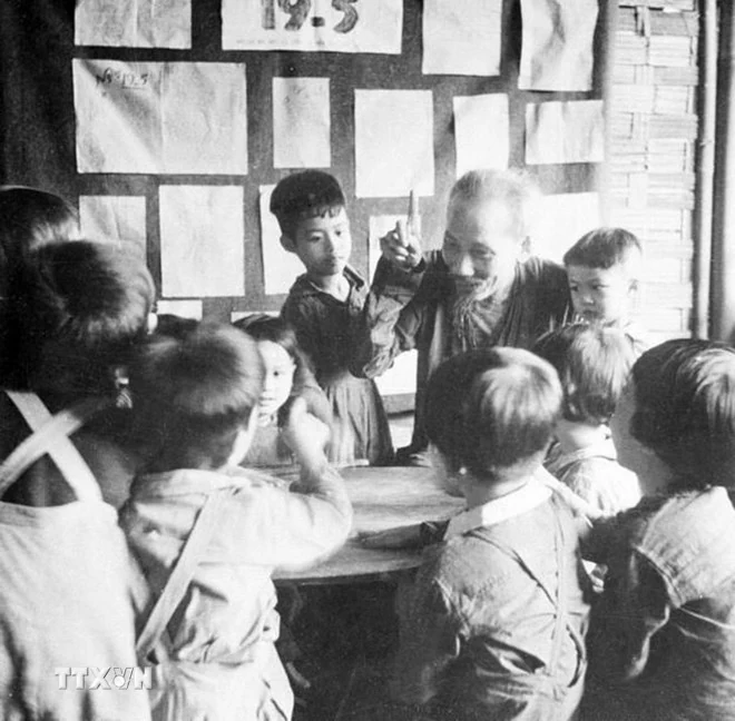 Thư Bác Hồ gửi các cháu thiếu niên nhi đồng nhân Ngày Quốc tế Thiếu nhi 1/6