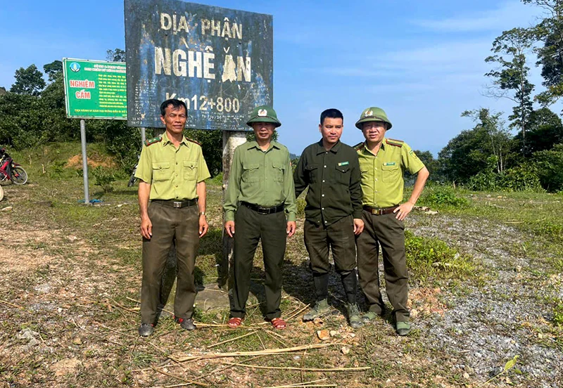 Tăng cường bảo vệ rừng giáp ranh Như Xuân - Nghệ An