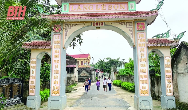 Xây dựng quê hương Vĩnh Quang ngày càng giàu đẹp, văn minh