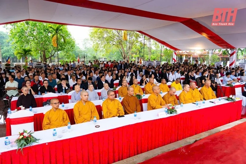 Lễ động thổ và phát động tu bổ, tôn tạo di tích Đình - Chùa làng Bùi