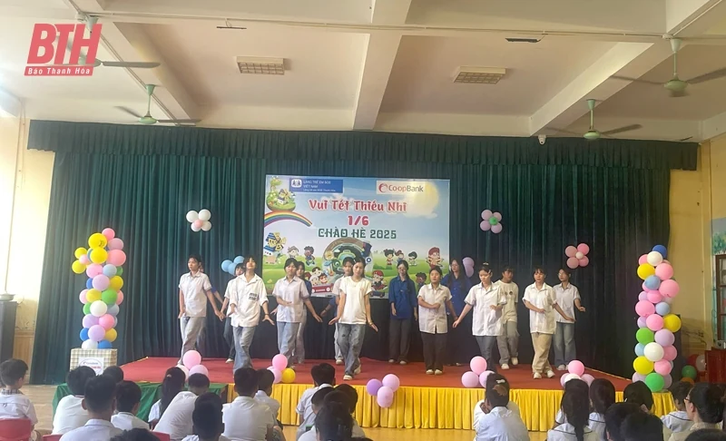 Vui Tết Thiếu nhi ở Làng Trẻ em SOS Thanh Hóa