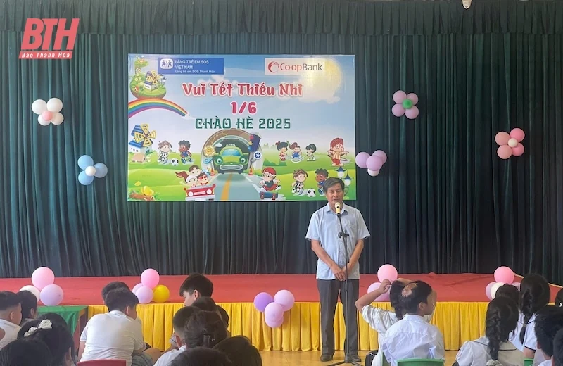 Vui Tết Thiếu nhi ở Làng Trẻ em SOS Thanh Hóa