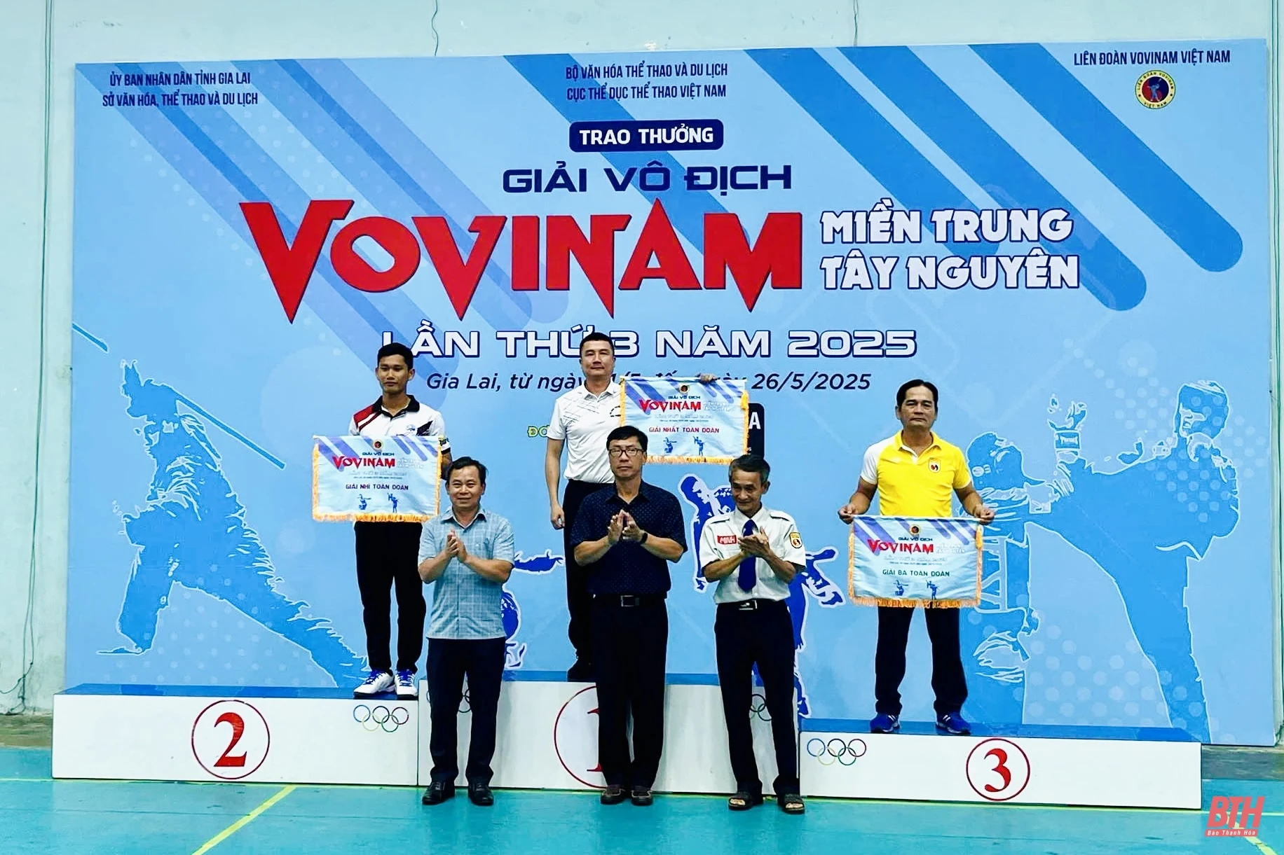 Thanh Hoá lần thứ 3 liên tiếp giành ngôi Nhất toàn đoàn tại giải Vô địch Vovinam miền Trung - Tây Nguyên 2025