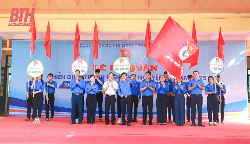 Lễ ra quân Chiến dịch thanh niên tình nguyện hè năm 2025