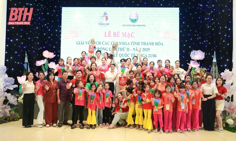 Bế mạc Giải vô địch Yoga các CLB Yoga tỉnh Thanh Hóa mở rộng