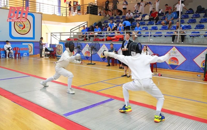 Thanh Hoá đoạt giải Nhì toàn đoàn tại Giải vô địch trẻ Đấu kiếm quốc gia