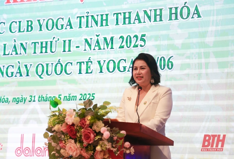Hơn 100 VĐV tham gia Giải Yoga các CLB Yoga tỉnh Thanh Hóa mở rộng