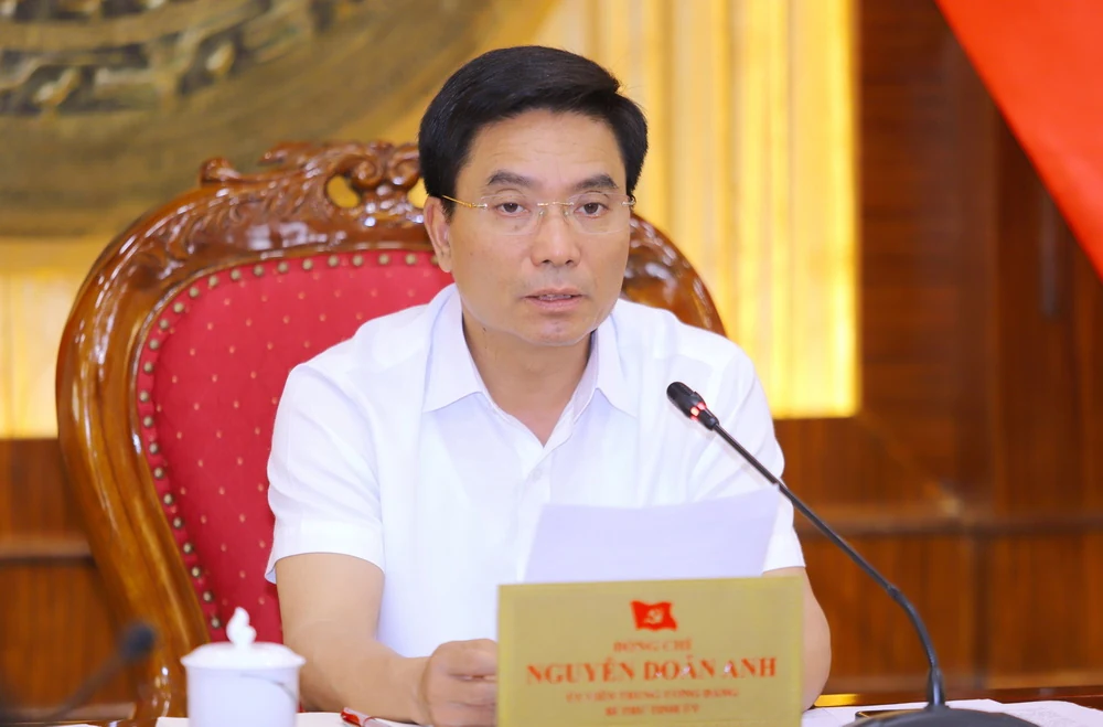 Ban Thường vụ Tỉnh ủy cho ý kiến vào Đề án sắp xếp Thanh tra tỉnh tinh, gọn, mạnh, hiệu năng, hiệu lực, hiệu quả