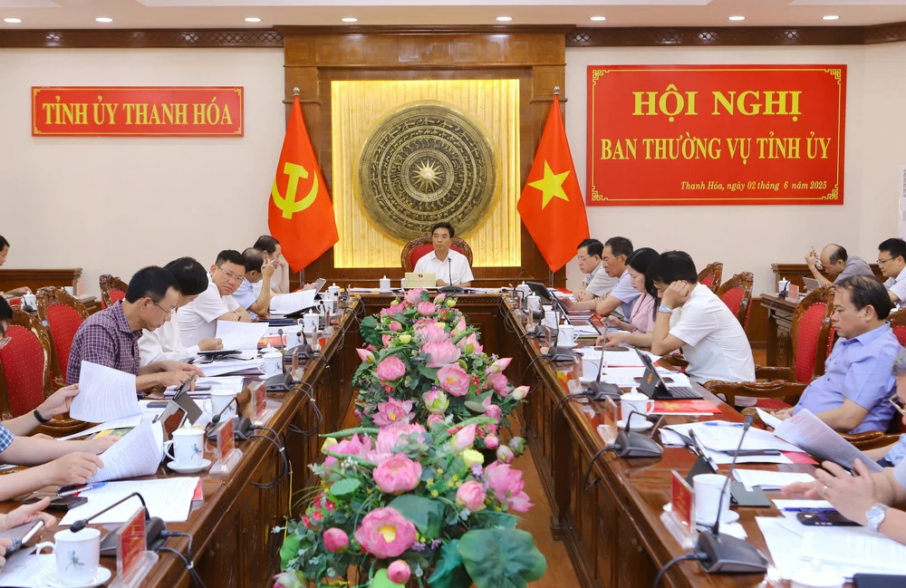 Ban Thường vụ Tỉnh ủy cho ý kiến vào Đề án sắp xếp Thanh tra tỉnh tinh, gọn, mạnh, hiệu năng, hiệu lực, hiệu quả