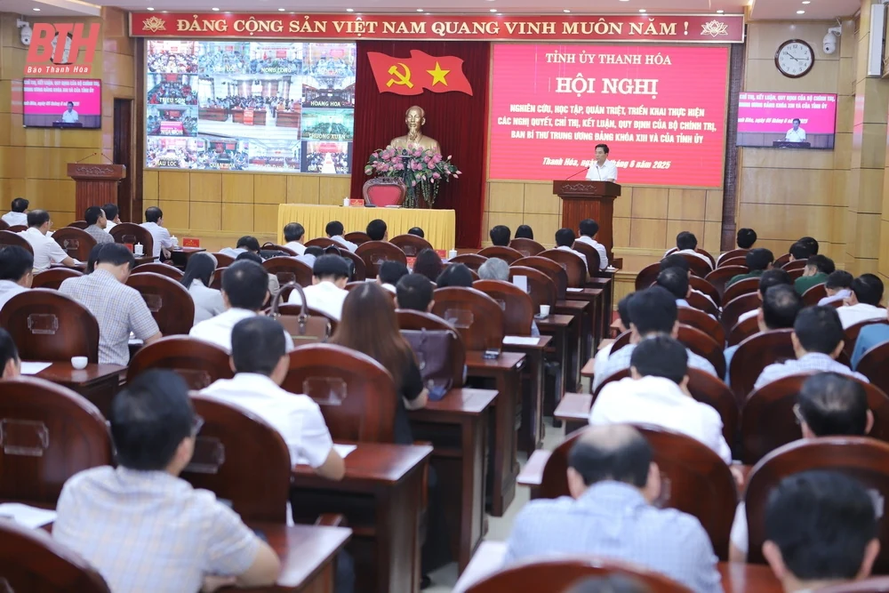 Gần 40 nghìn đại biểu nghiên cứu, học tập, quán triệt các văn bản mới của Trung ương và Ban Thường vụ Tỉnh ủy