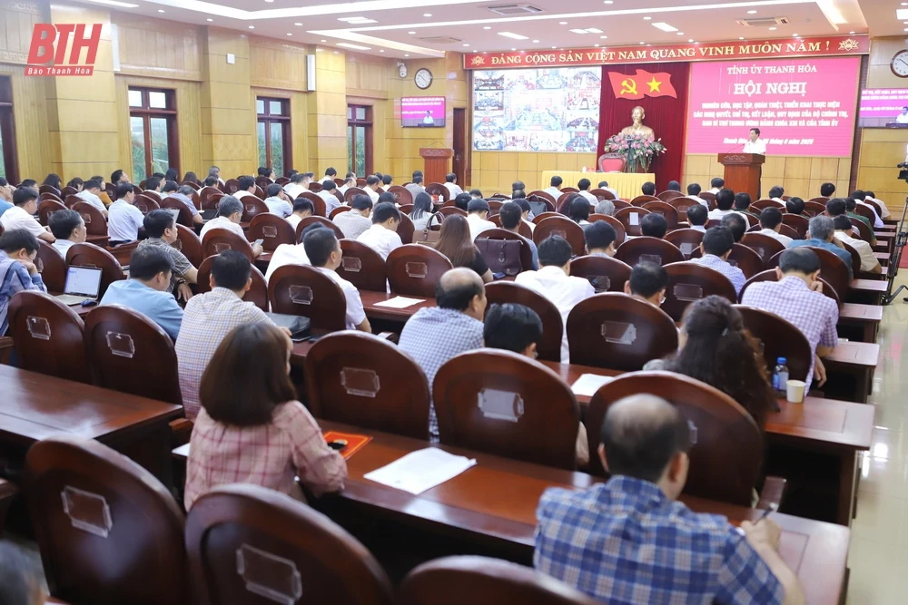 Gần 40 nghìn đại biểu nghiên cứu, học tập, quán triệt các văn bản mới của Trung ương và Ban Thường vụ Tỉnh ủy