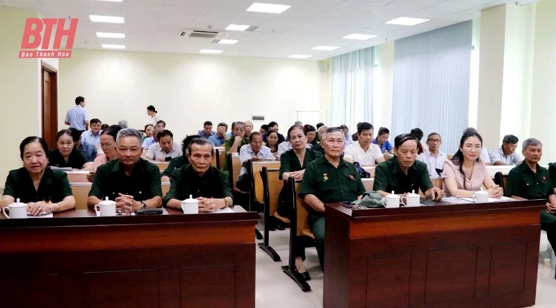 Hội Cựu TNXP TP Thanh Hóa tổng kết hoạt động 20 năm thành lập và triển khai nhiệm vụ 6 tháng cuối năm 2025