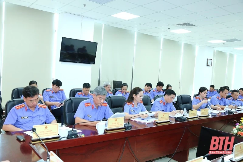 Công bố kết luận kiểm tra chuyên đề án hình sự tạm đình chỉ