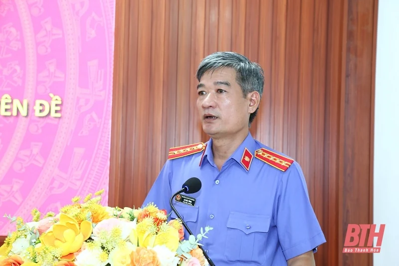 Công bố kết luận kiểm tra chuyên đề án hình sự tạm đình chỉ