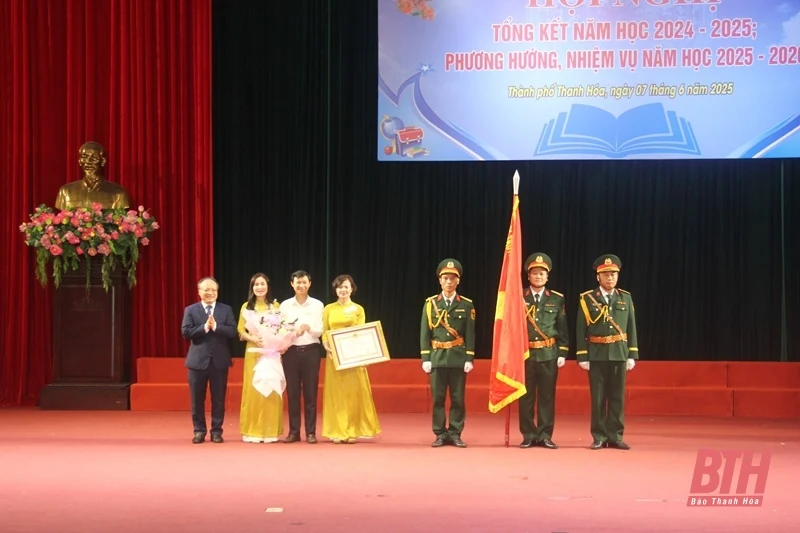 Chất lượng giáo dục toàn diện của TP Thanh Hóa tiếp tục dẫn đầu toàn tỉnh