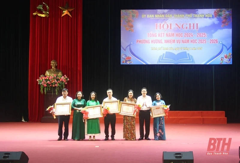 Chất lượng giáo dục toàn diện của TP Thanh Hóa tiếp tục dẫn đầu toàn tỉnh