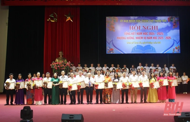 Chất lượng giáo dục toàn diện của TP Thanh Hóa tiếp tục dẫn đầu toàn tỉnh