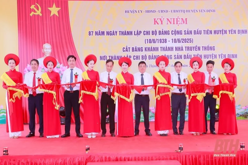 Kỷ niệm 87 năm thành lập Chi bộ Đảng Cộng sản đầu tiên huyện Yên Định