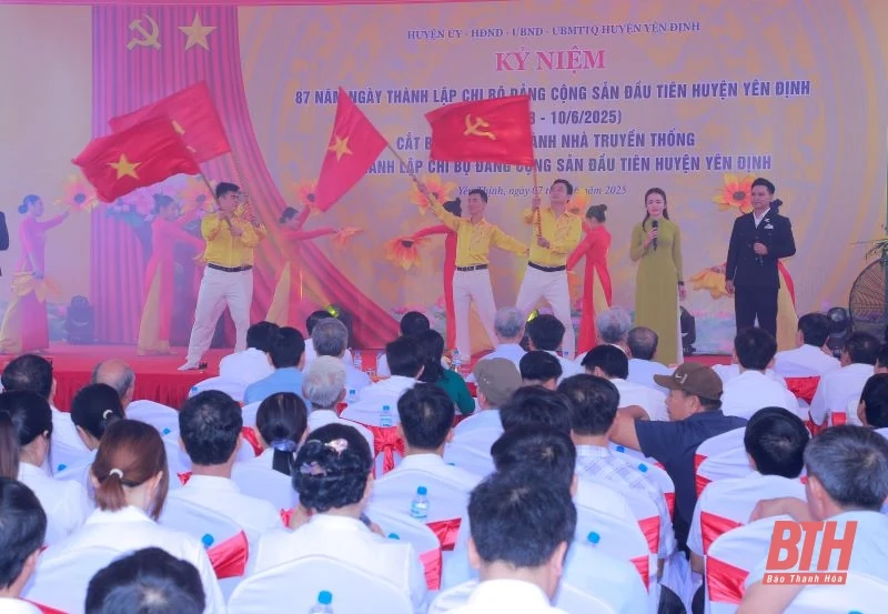 Kỷ niệm 87 năm thành lập Chi bộ Đảng Cộng sản đầu tiên huyện Yên Định