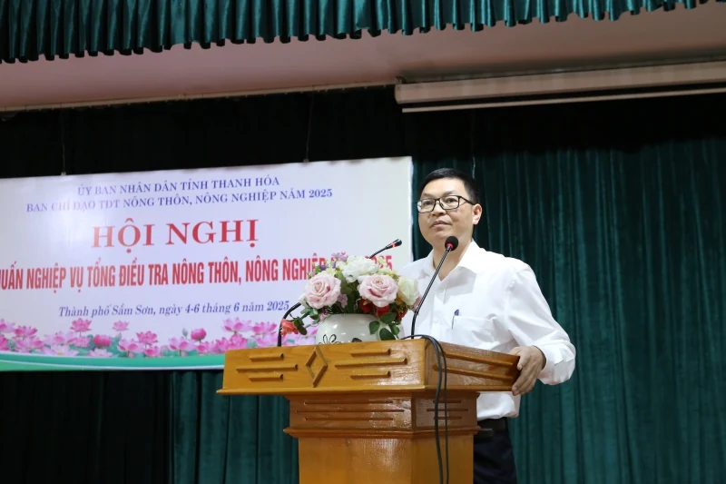 Tập huấn nghiệp vụ Tổng điều tra nông thôn, nông nghiệp năm 2025