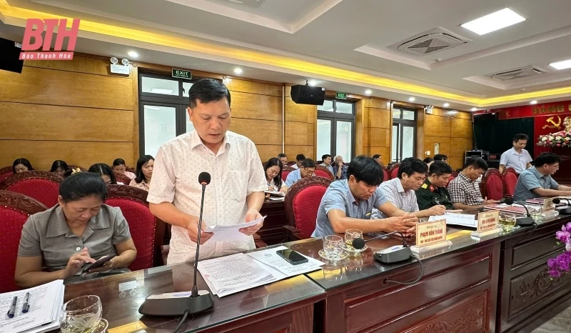 HĐND huyện Nga Sơn họp chuyên đề quyết định một số nội dung quan trọng