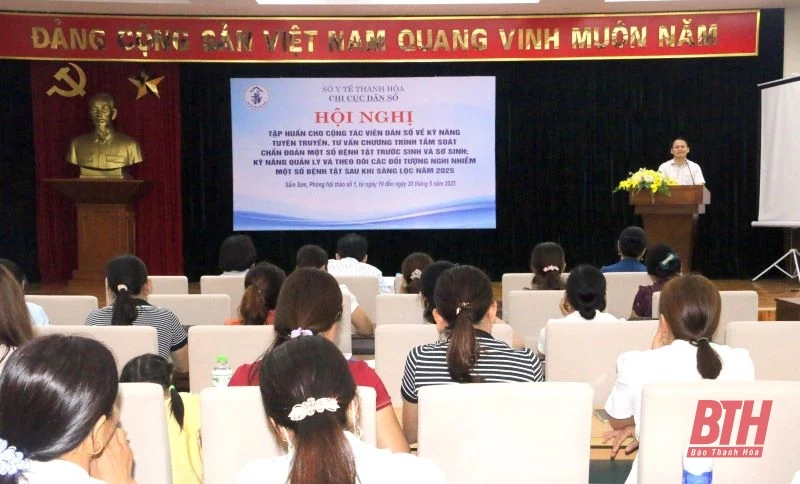 Chương trình mở rộng, tầm soát, chẩn đoán, điều trị một số bệnh, tật trước sinh và sơ sinh góp phần nâng cao chất lượng dân số