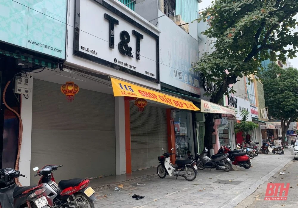 Nhiều cửa hàng thời trang, mỹ phẩm ở TP Thanh Hóa đóng cửa bất thường