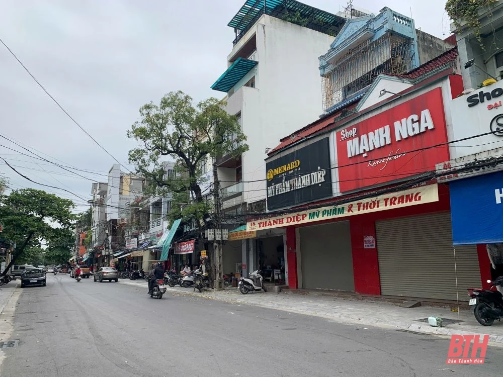 Nhiều cửa hàng thời trang, mỹ phẩm ở TP Thanh Hóa đóng cửa bất thường