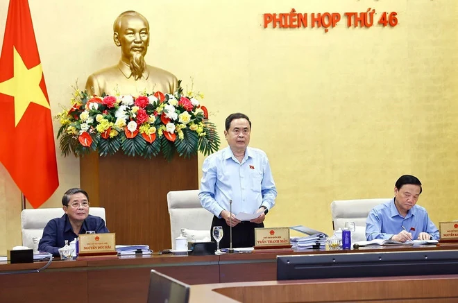 Khai mạc Phiên họp thứ 46 của Ủy ban Thường vụ Quốc hội