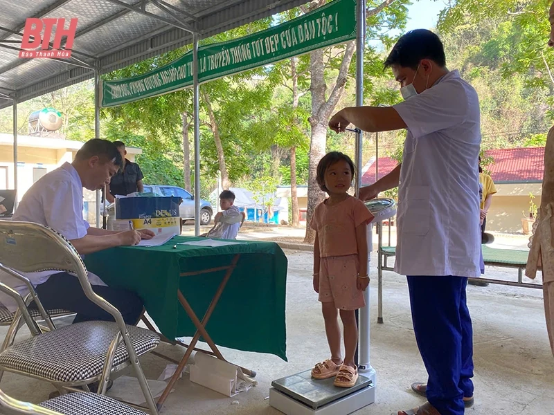Cải thiện tình trạng suy dinh dưỡng ở trẻ em Mường Lát