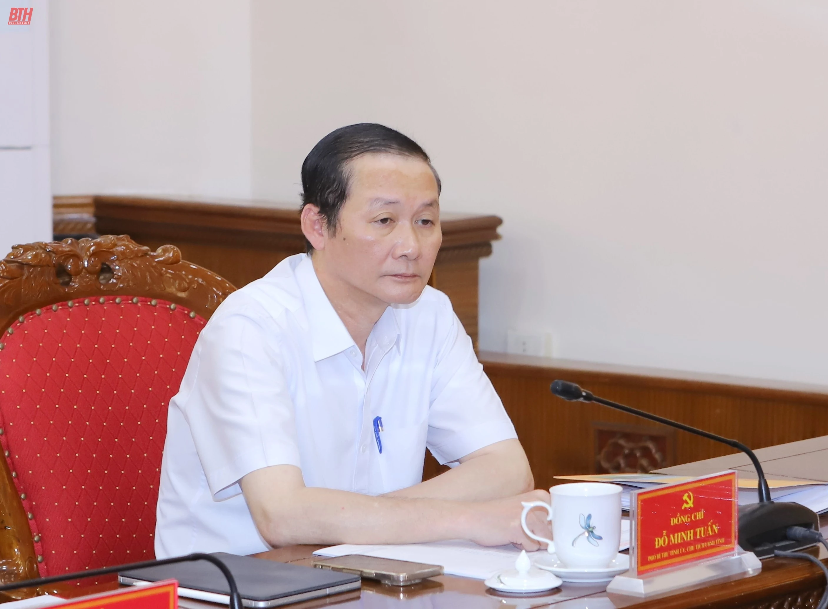 Ban Thường vụ Tỉnh ủy cho ý kiến vào Đề án sắp xếp Thanh tra tỉnh tinh, gọn, mạnh, hiệu năng, hiệu lực, hiệu quả