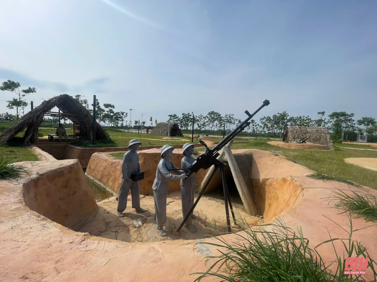 Sắp hoàn thành Khu di tích lịch sử Trận địa Đông Ngàn và Tượng đài Trung đội dân quân gái Hoa Lộc