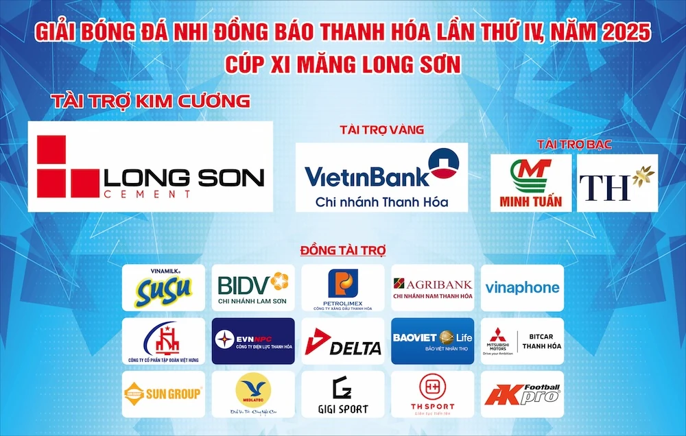 Sẵn sàng cho Giải Bóng đá Nhi đồng Báo Thanh Hoá lần thứ IV – năm 2025, Cúp Xi măng Long Sơn