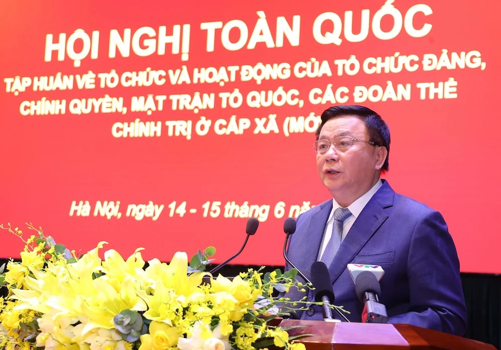 Tập huấn chuyên môn, nghiệp vụ công tác tổ chức xây dựng Đảng, quản lý nhà nước, tổ chức và hoạt động của MTTQ, các đoàn thể chính trị ở cấp xã (mới)