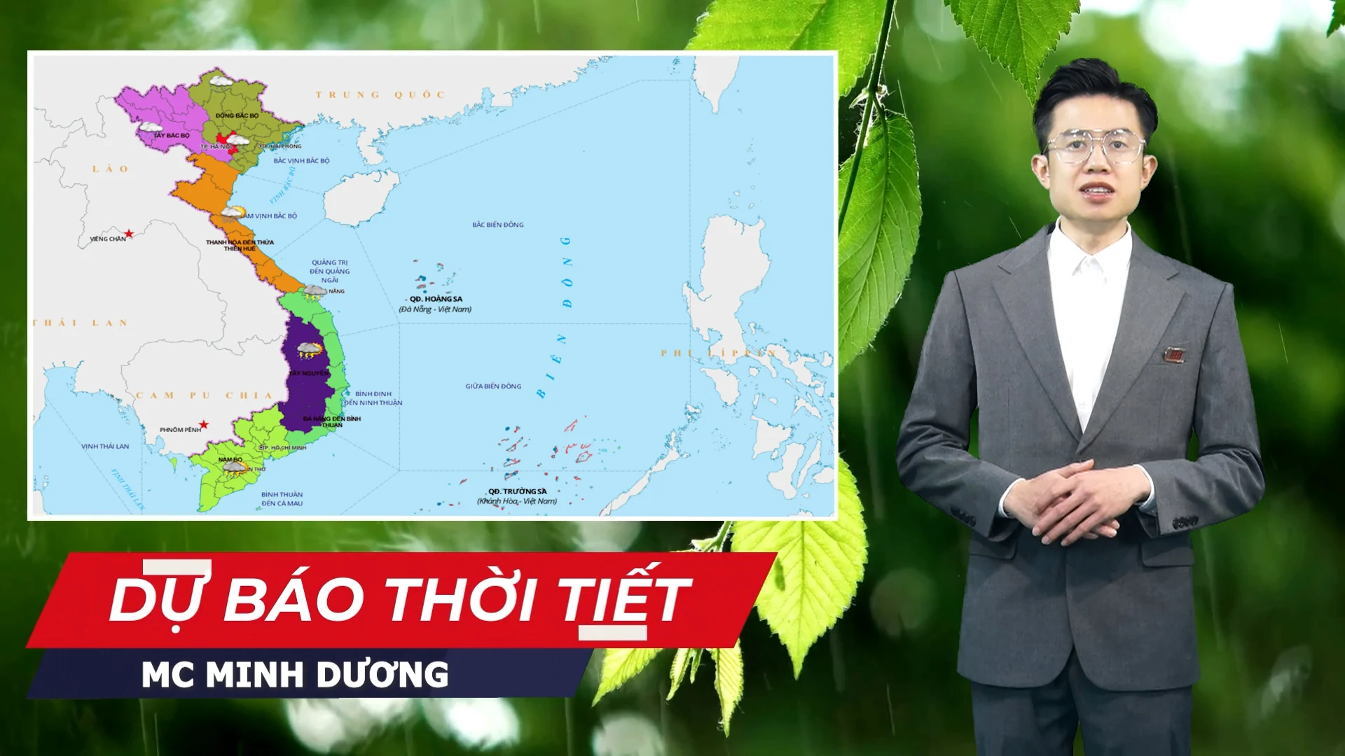 Dự báo thời tiết 11/6: Áp thấp nhiệt đới dự báo mạnh lên thành bão, nhiều khu vực trên đất liền mưa lớn