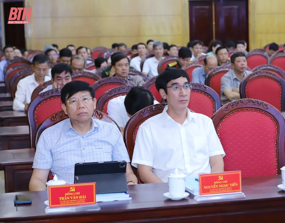 Thanh Hóa triển khai các chuyên đề tập huấn về tổ chức xây dựng Đảng, quản lý nhà nước, hoạt động của MTTQ cấp xã trong tháng 6/2025