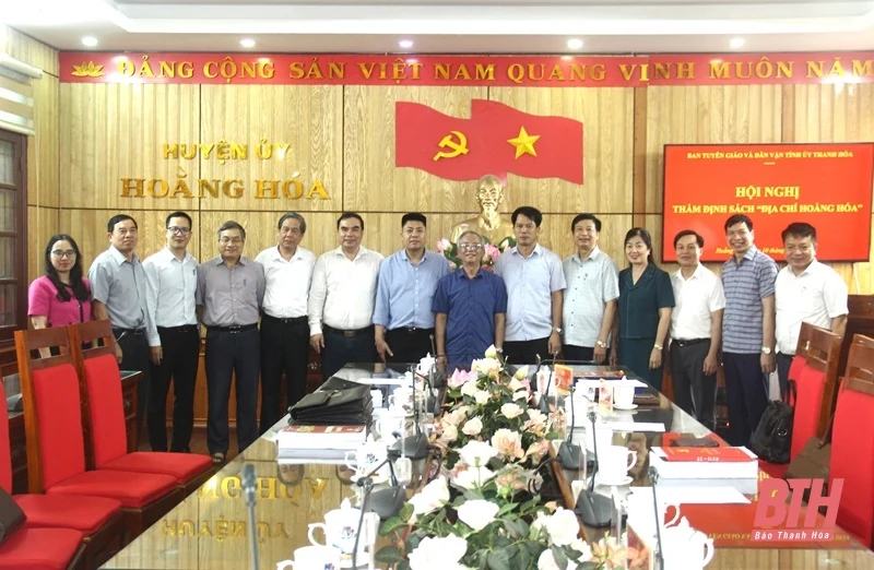 Thẩm định công trình “Địa chí Hoằng Hóa”