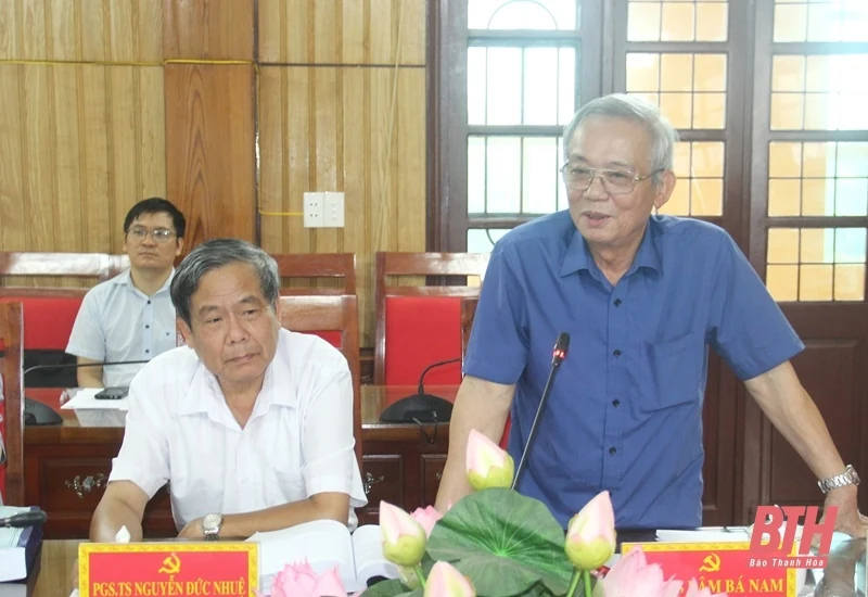 Thẩm định công trình “Địa chí Hoằng Hóa”