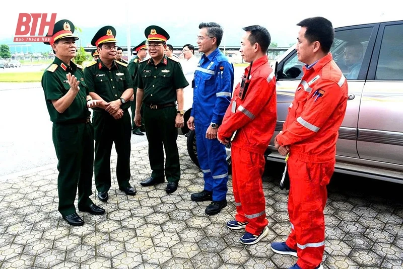 Bộ Tổng Tham mưu kiểm tra kết quả triển khai mệnh lệnh tác chiến phòng không tại tỉnh Thanh Hóa