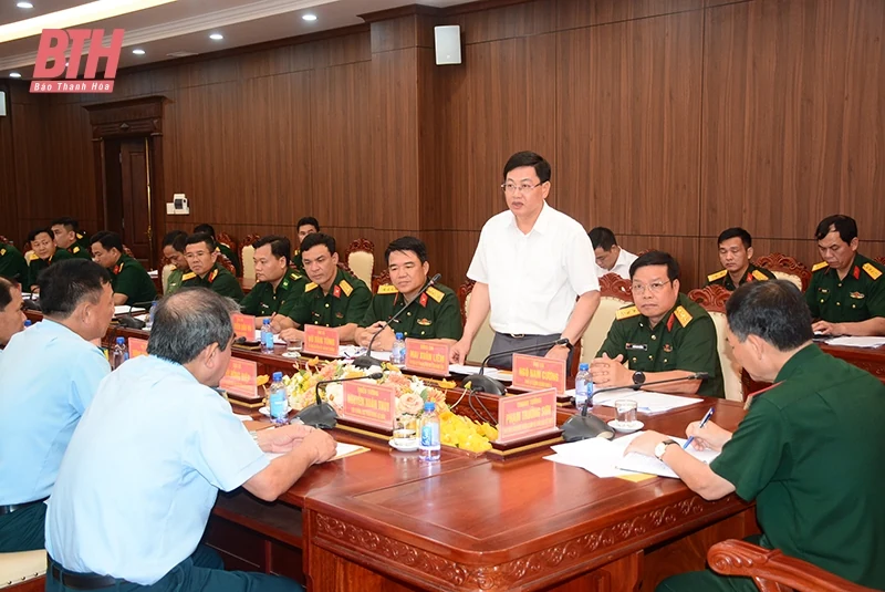 Bộ Tổng Tham mưu kiểm tra kết quả triển khai mệnh lệnh tác chiến phòng không tại tỉnh Thanh Hóa
