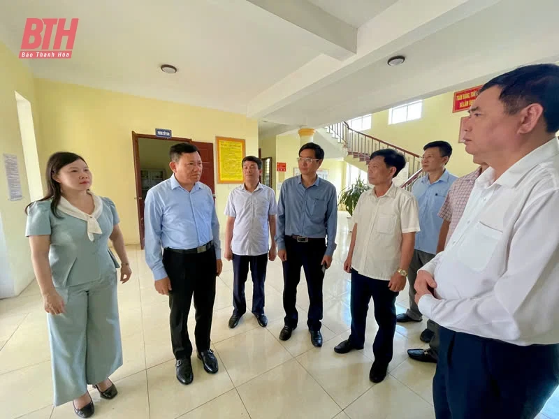 Hà Trung hoàn thiện các điều kiện sáp nhập đơn vị hành chính cấp xã