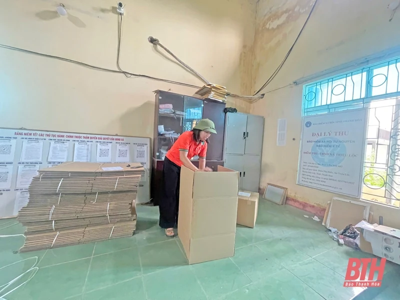 Đảm bảo cơ sở vật chất sau sắp xếp đơn vị hành chính ở xã Triệu Lộc