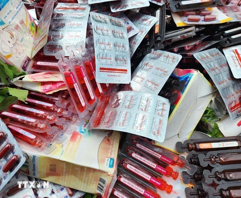 Xác định chủ nhân vụ đổ trộm hàng nghìn hộp thuốc, thực phẩm chức năng