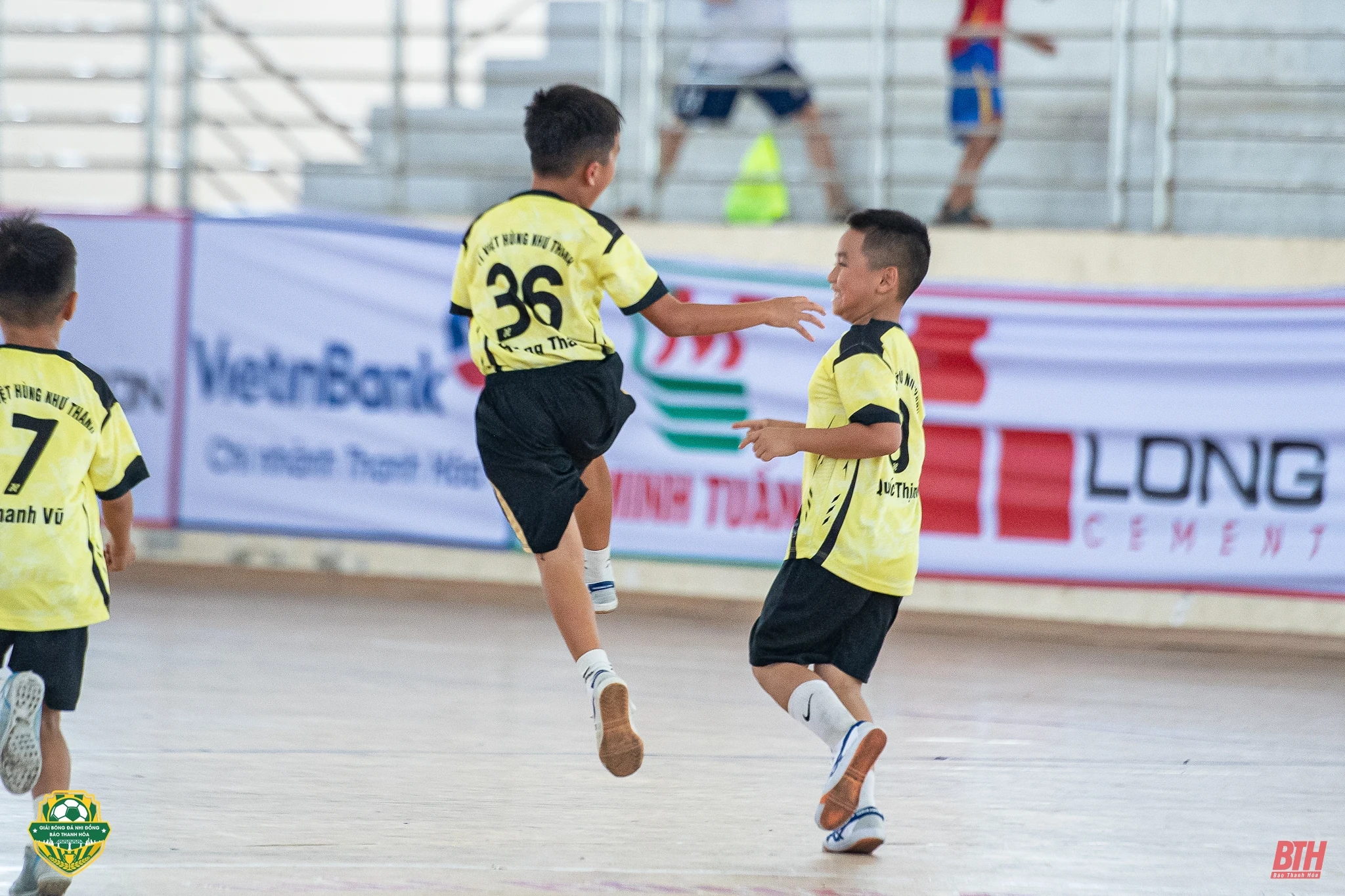 U8 Như Thanh giành suất cuối cùng vào bán kết U8 Giải bóng đá Nhi đồng Báo Thanh Hoá