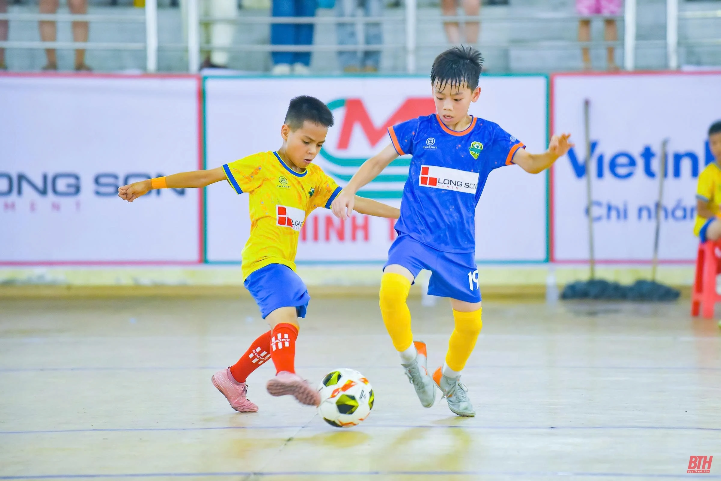 U10 BVĐK Trí Đức Thành Yên Định lần đầu tiên giành vé vào chung kết giải Bóng đá Nhi đồng Báo Thanh Hóa