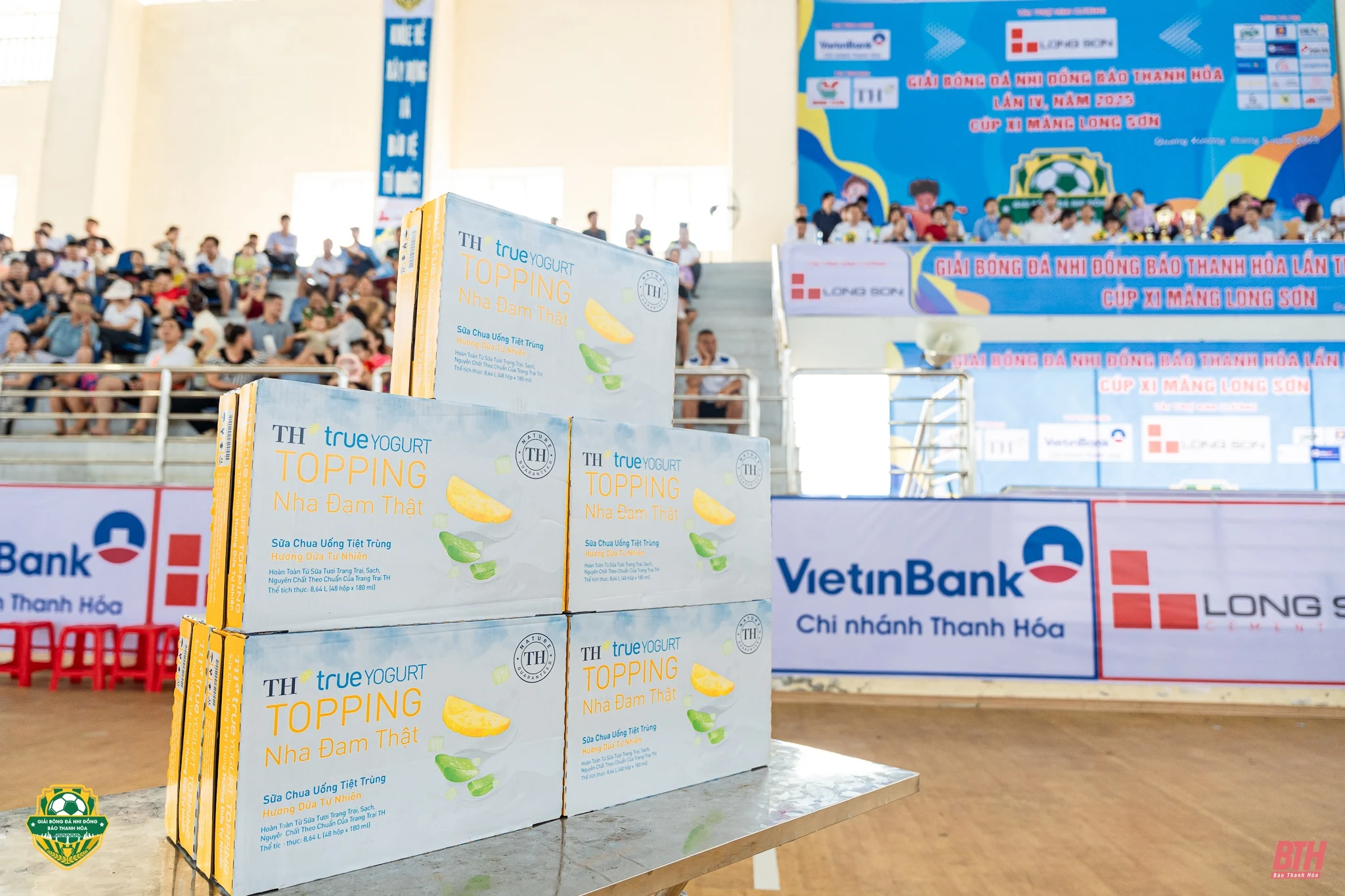 Dấu ấn đồng hành của Tập đoàn TH cùng giải Bóng đá Nhi đồng Báo Thanh Hóa lần thứ IV - Cúp Xi măng Long Sơn