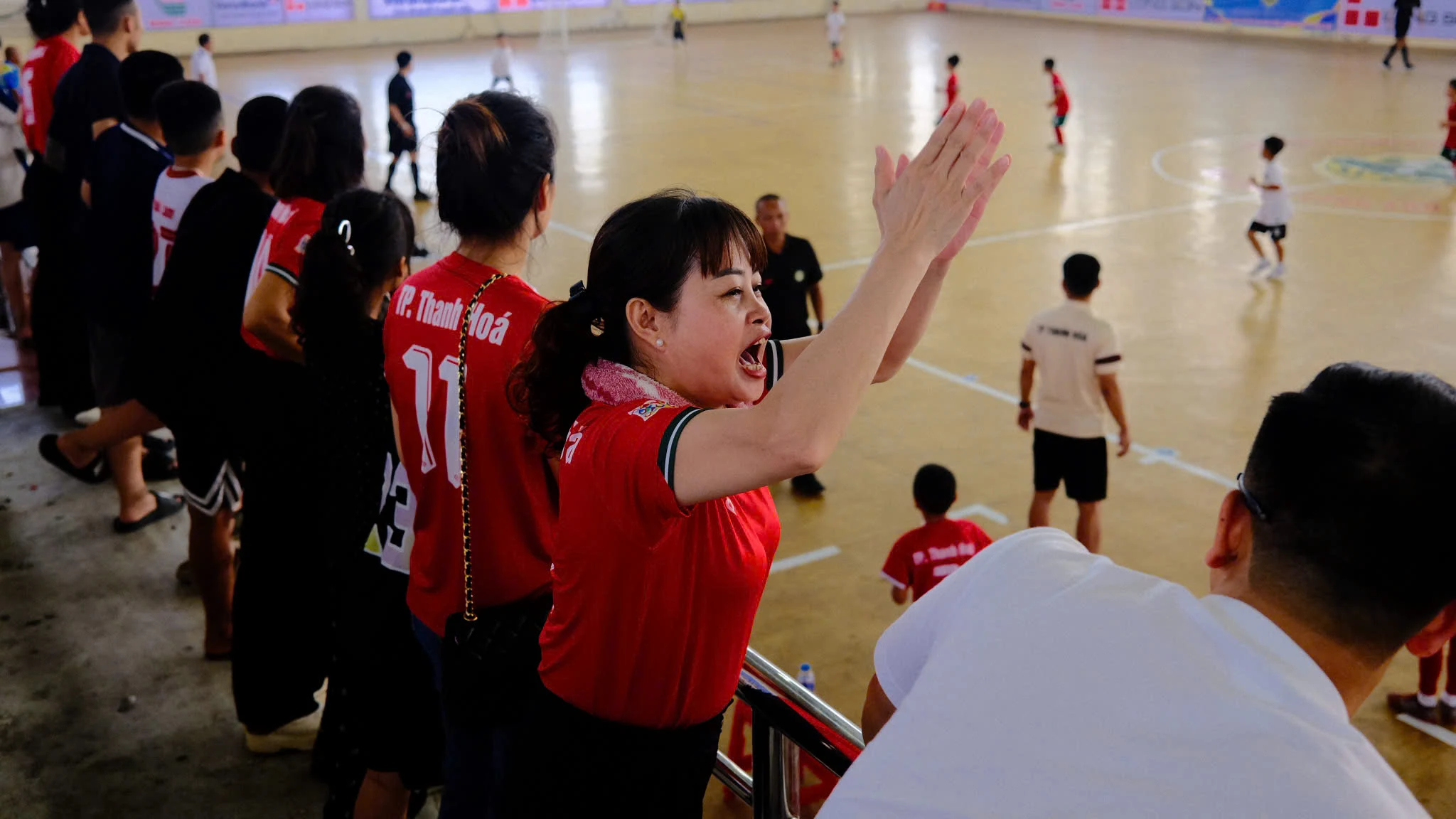 “Đội quân tiếp lửa” nhiệt thành tại Giải Bóng đá Nhi đồng Báo Thanh Hoá - Cúp Xi măng Long Sơn 2025