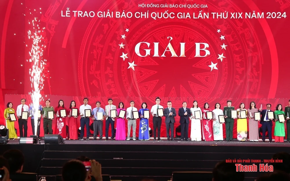 Giải Báo chí Quốc gia lần thứ XIX: Báo và Đài Phát thanh - Truyền hình Thanh Hóa đoạt giải B