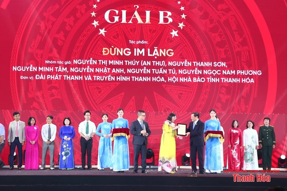 Giải Báo chí Quốc gia lần thứ XIX: Báo và Đài Phát thanh - Truyền hình Thanh Hóa đoạt giải B